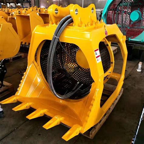 rotating bucket for excavator